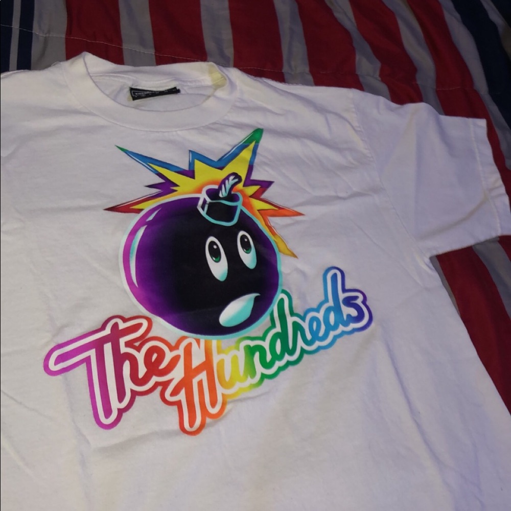 White Hundreds Tee